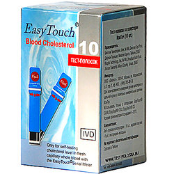 -    (Easy Touch Cholesterol) 10